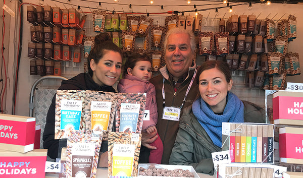 Fatty Sundays Family At Union Square Holiday Market Booth