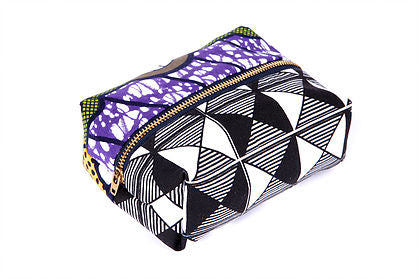 african print fabric cosmetic bag afrocentric vacation travel accessories