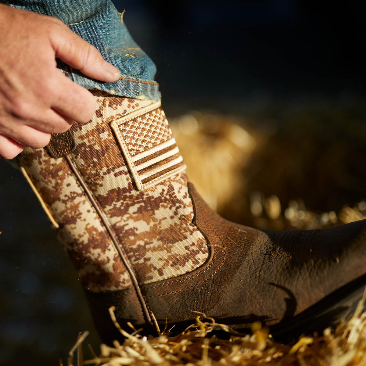 ariat patriot workhog