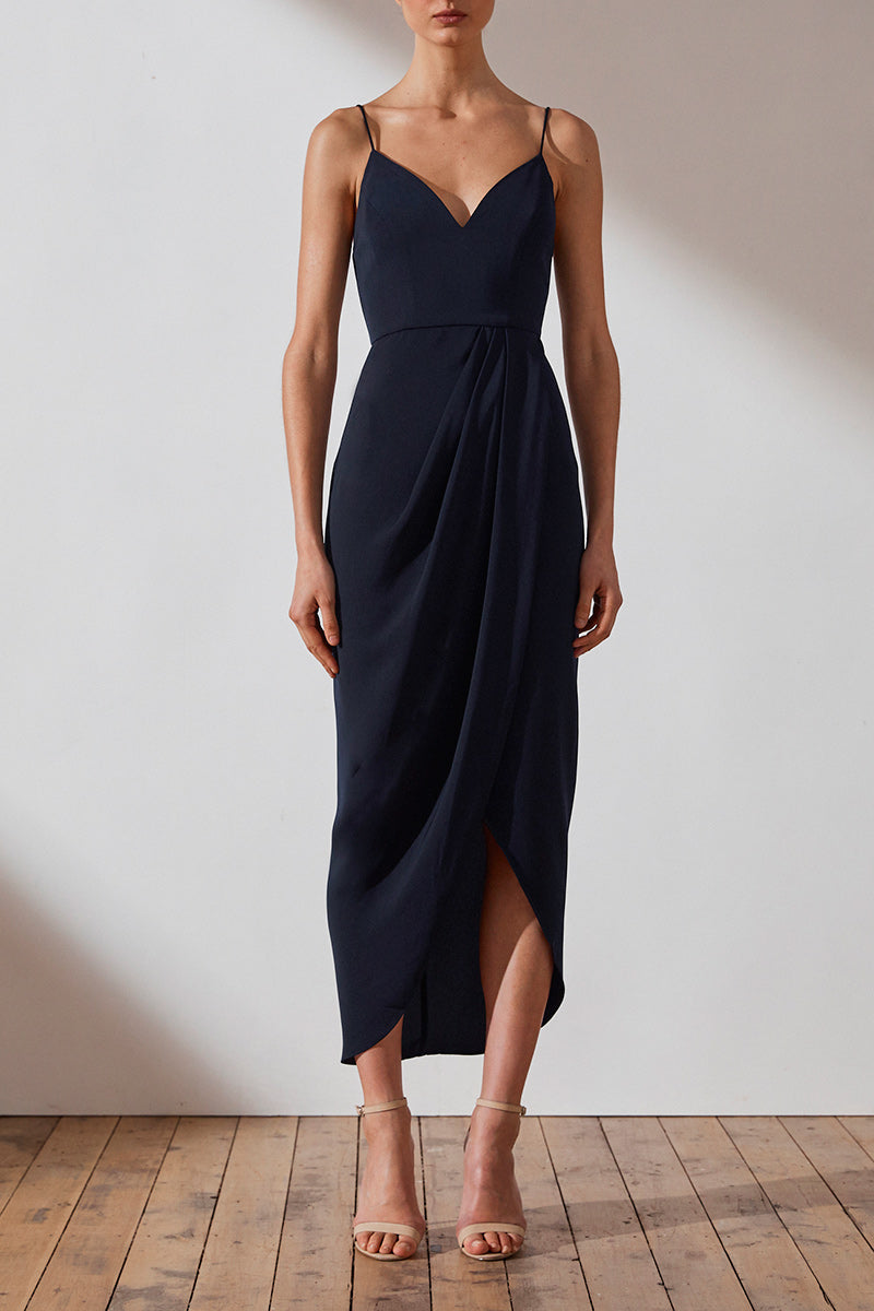 Core Cocktail Dress | Navy | Cocktail 