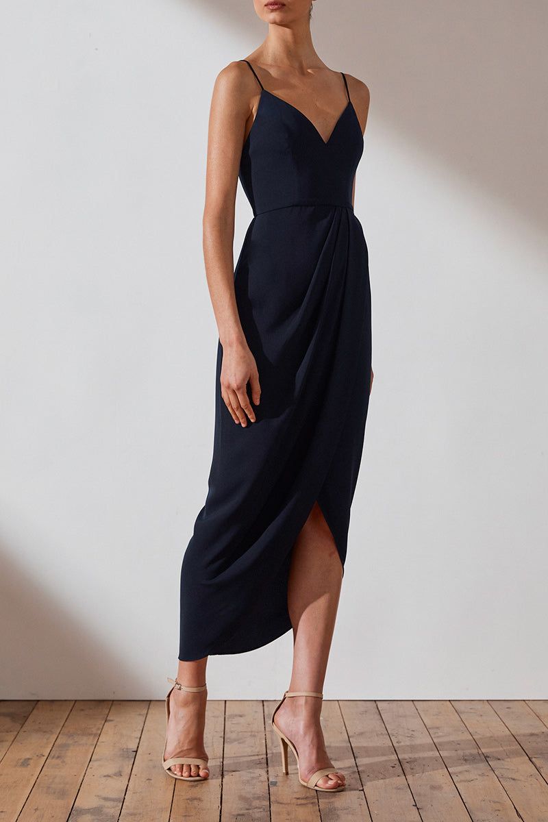 Core Cocktail Dress | Navy | Cocktail 