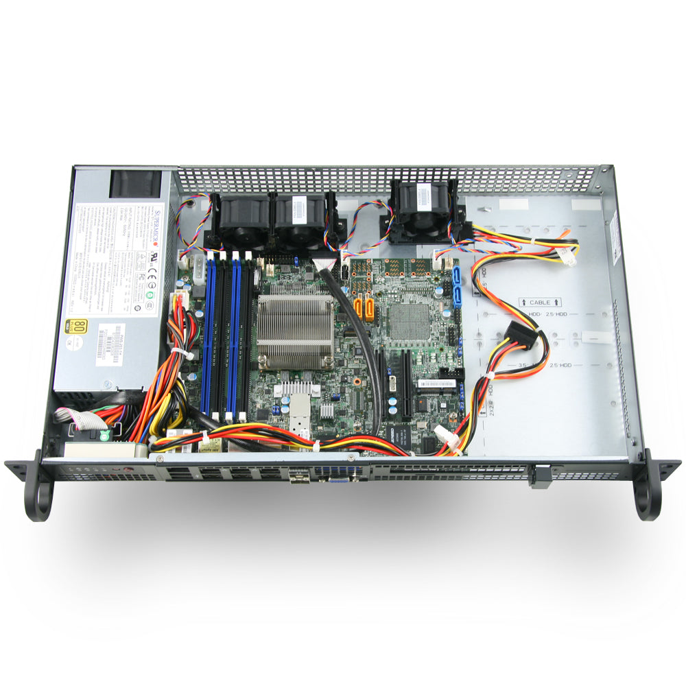 Supermicro SuperServer 5018D-FN8T Xeon D Mini 1U Rackmount,10GbE LAN, SFP+,  IPMI