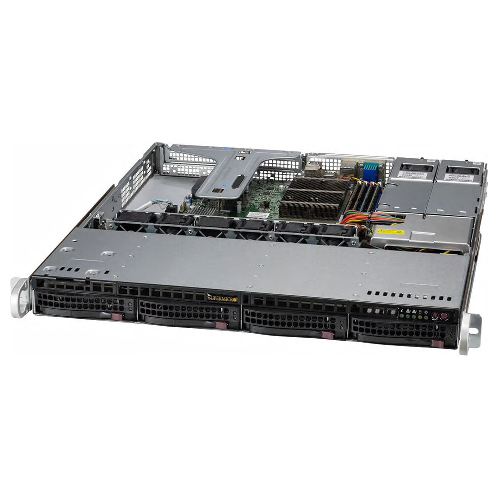 Governable Banzai reins Supermicro SYS-510T-MR Xeon E-2300 1U Server, 4 x 3.5" Bays, Dual LAN –  MITXPC