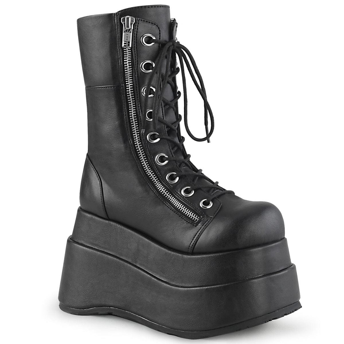 mid calf platform boot