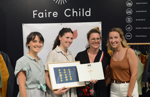 Tabitha Osler, founder of eco-friendly clothing company, Faire Child