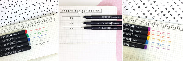 Letter It Fineliner Pens