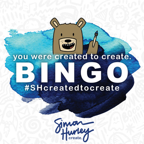 Simon Hurley create to create bingo