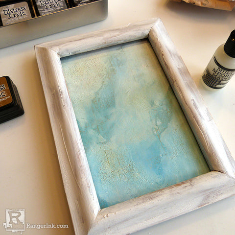 Tim Holtz Distress So Lucky Frame step 4