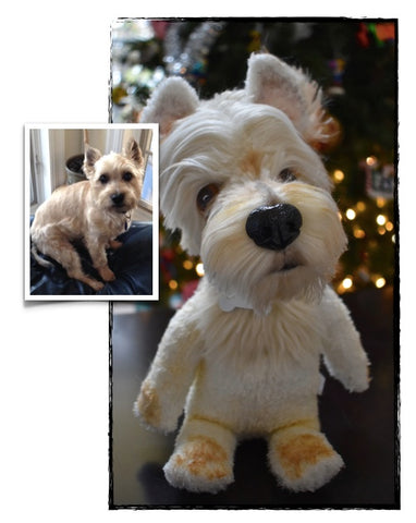 Cairn Terrier Stuffed Animal Plush