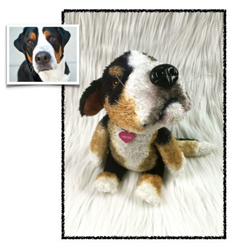 Bernese Mountain Dog Stuffed Animal Plush Dog
