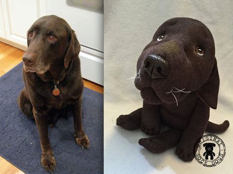 Labrador Retriever Stuffed Animal Plush Dog