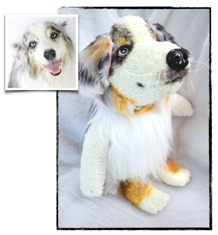 Australian Shepherd Stuffed Animal Plush