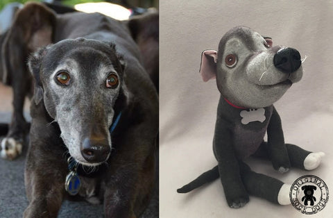 Greyhound Stuffed Animal Plush Dog