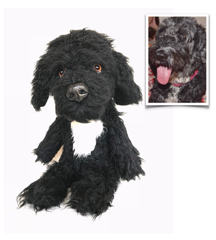 Labradoodle Plush Dog, Custom Stuffed Animal