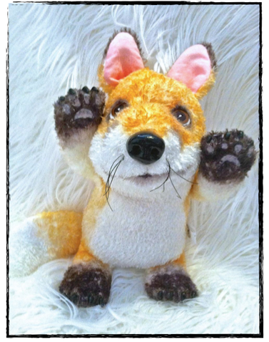 Red Fox Cub Stuffed Animal Plush 