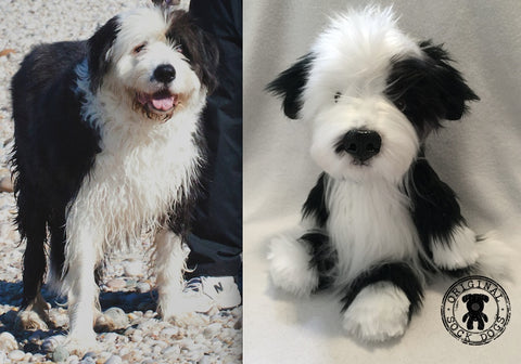 Sheepdog Plush Dog, Custom Stuffed Animal