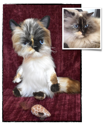 Persian Cat Stuffed Animal Plush 