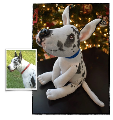 Great Dane Stuffed Animal Plush Dog