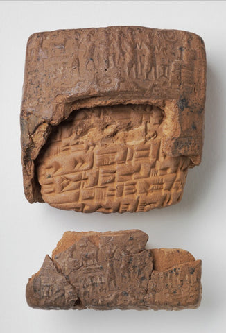 Clay Tablet and Envelope