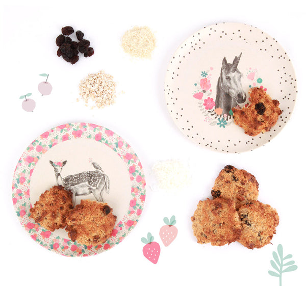 Love_Mae_Oat_Raisin_Cookies_Healthy_Recipe_Bamboo_Dinnerware