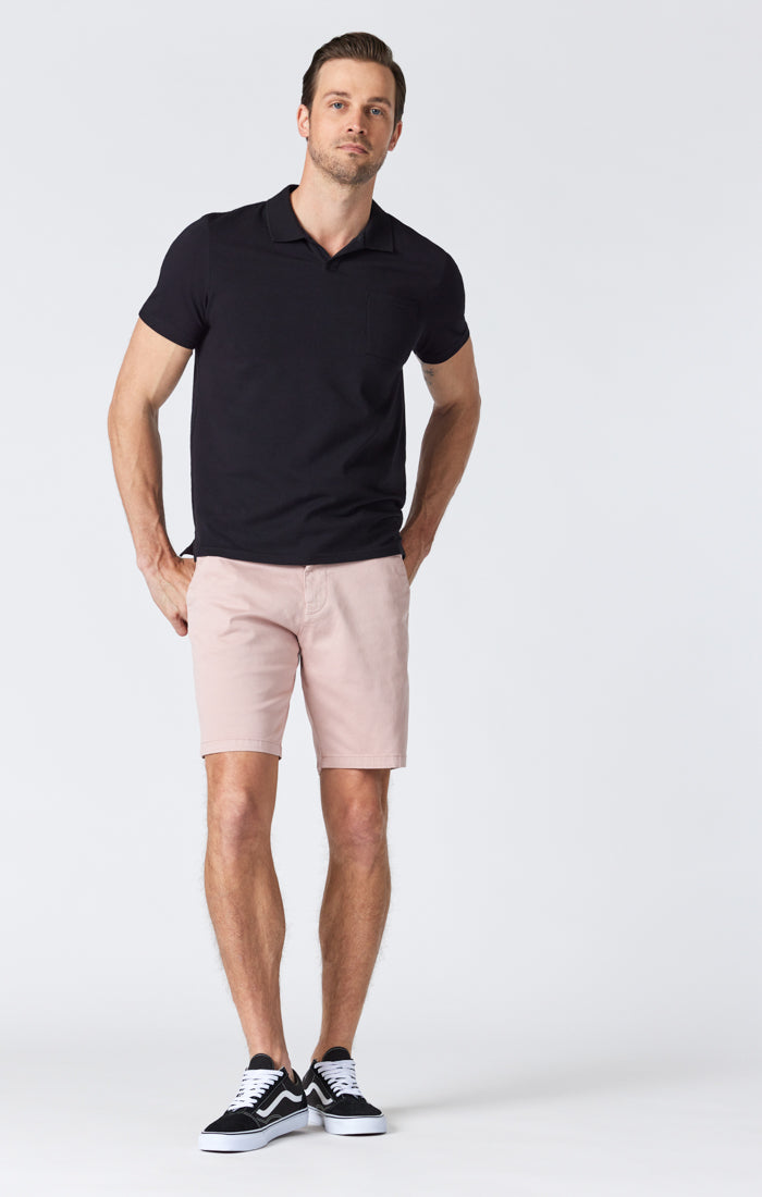 NOAH SHORTS IN ADOBE ROSE TWILL Image 1
