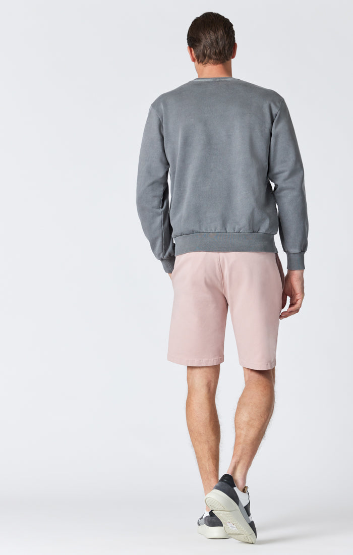SIMON SHORTS IN ADOBE ROSE SUMMER TWILL Image 5
