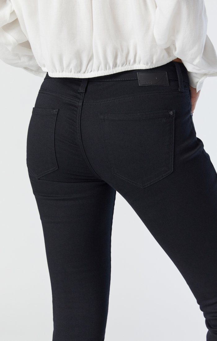 ALEXA SKINNY JEANS BLACK TRIBECA Image 3