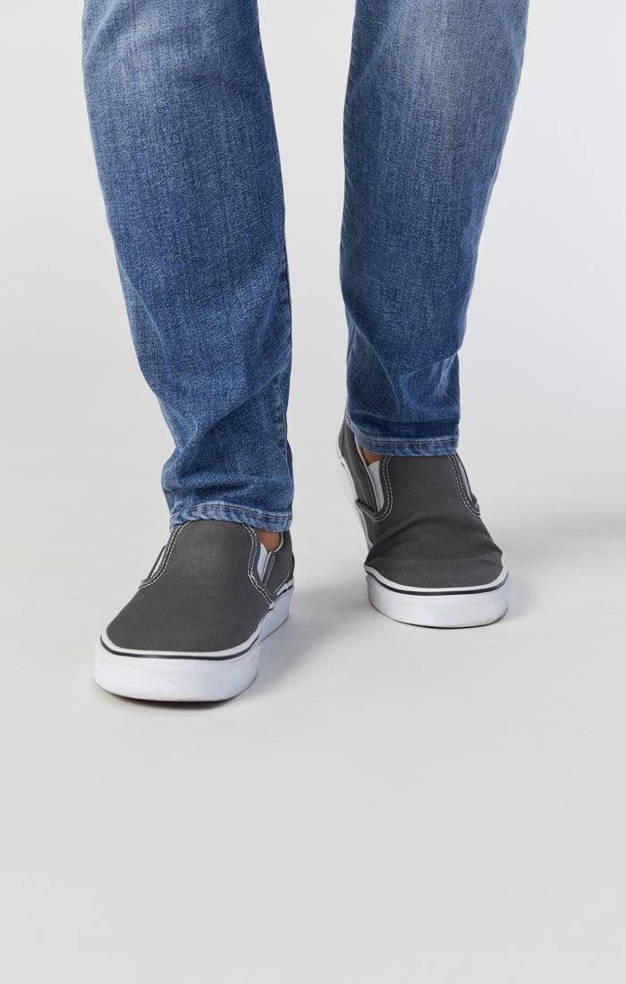 JAKE SLIM LEG JEANS IN MID USED BRUSHED FEATHER BLUE Image 2