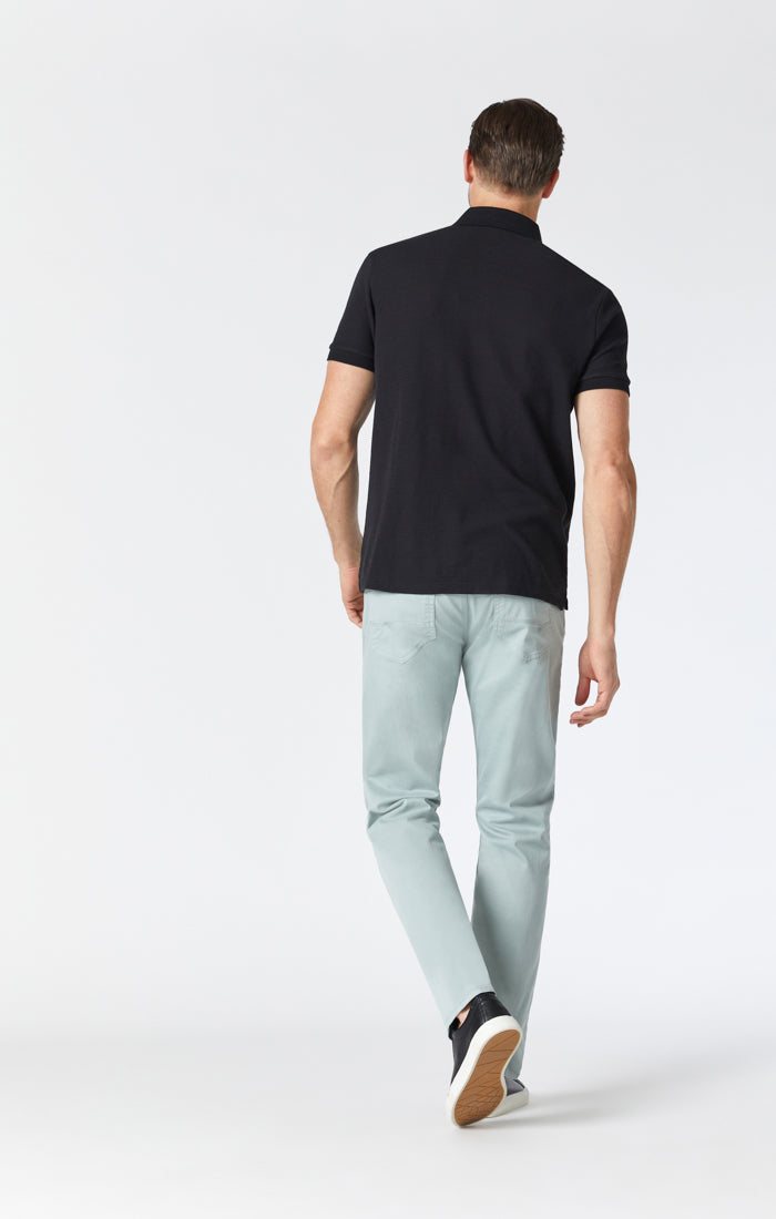 ZACH STRAIGHT LEG PANTS IN MIST TWILL Image 2