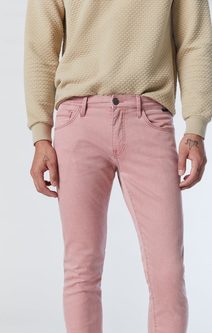 JAKE SLIM LEG PANTS IN BORDEAUX COMFORT REVERSED Image 3