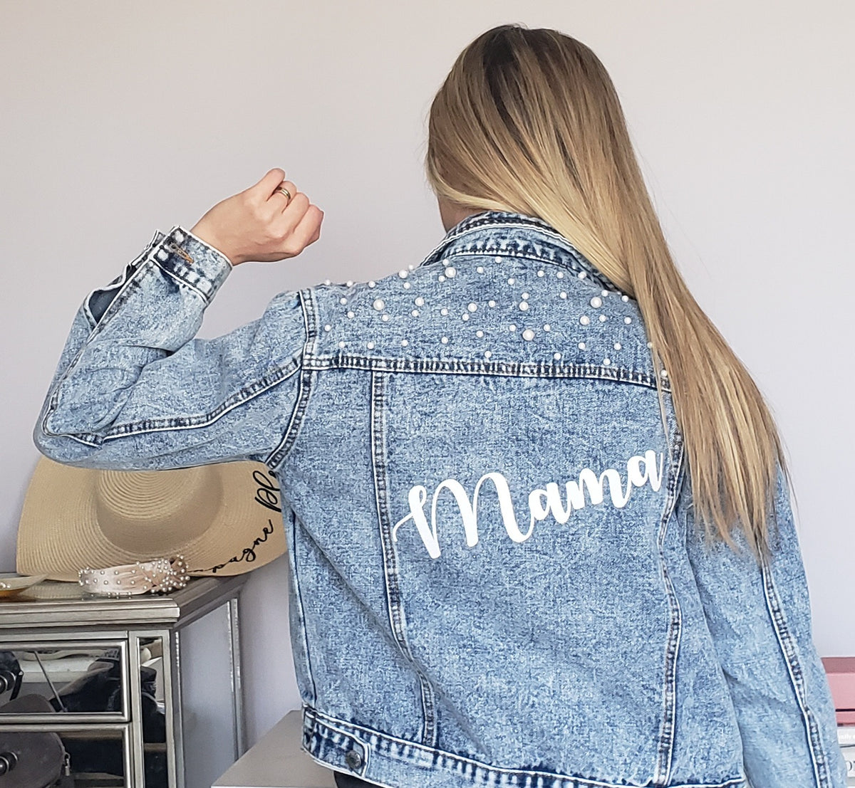 mama denim jacket