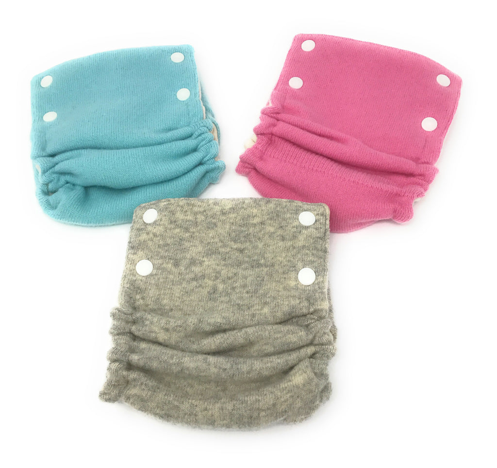 Wool Diaper Covers (Solid Colors 