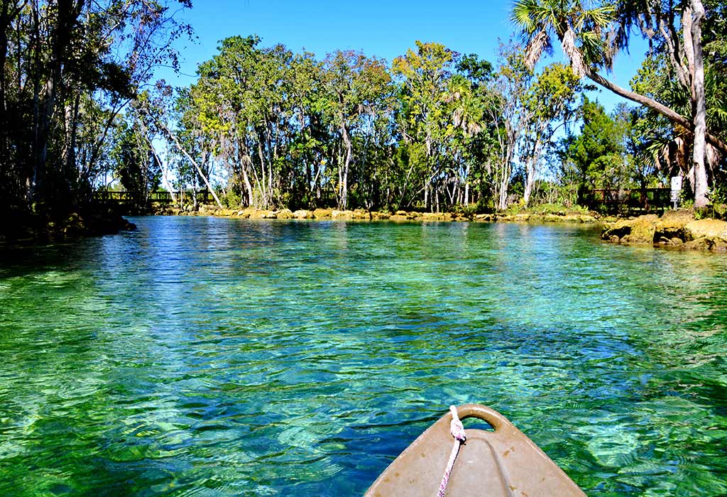 Crystal River in Florida