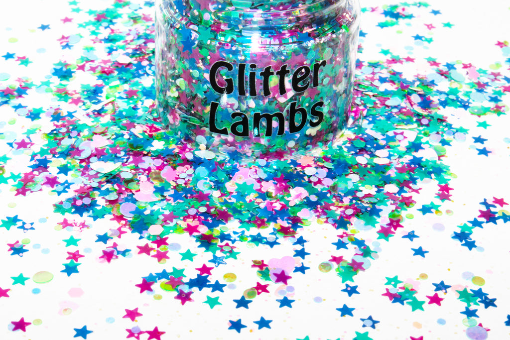 Aurora's Fairy Godmothers Glitter for crafts, nails, resin by Glitter Lambs | GlitterLambs.com