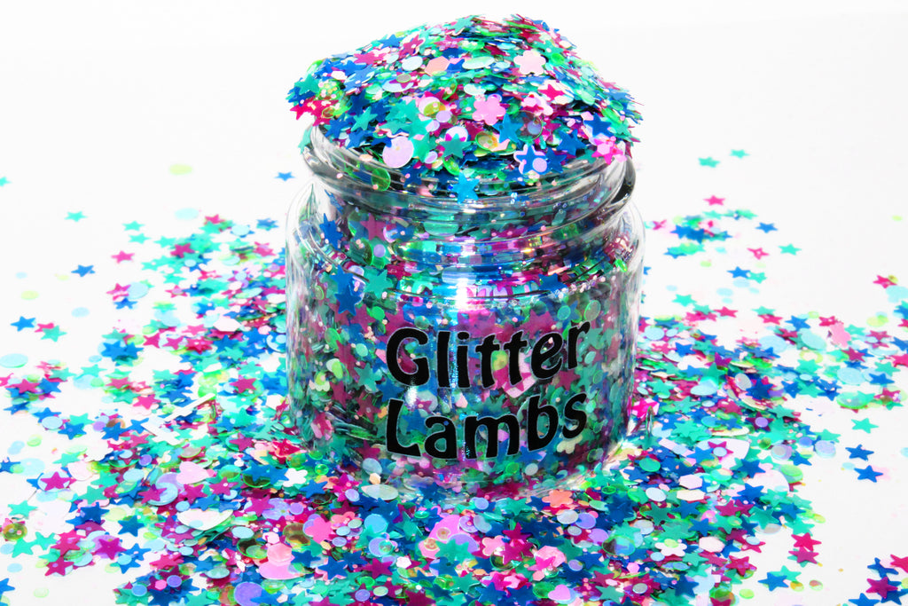 Aurora's Fairy Godmothers Glitter for crafts, nails, resin by Glitter Lambs | GlitterLambs.com