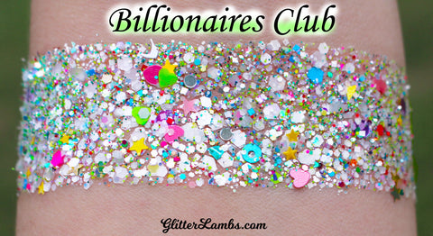 Billionaires Club Chunky Body Glitter Mix For Raves, Festivals or Parties by Glitter Lambs GlitterLambs.com