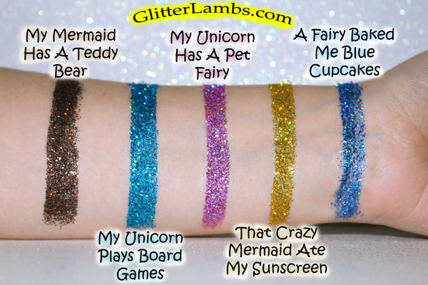 Holographic Body Glitter by Glitter Lambs 