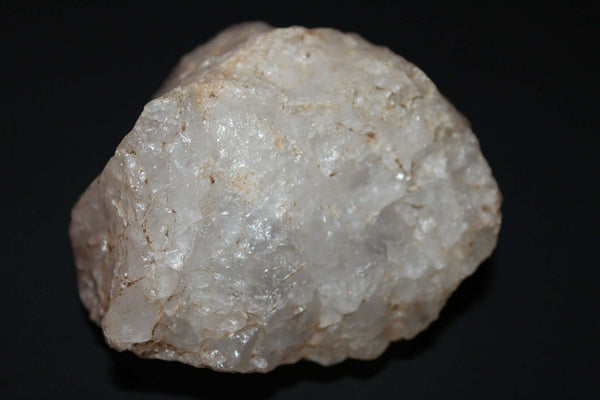 A piece of raw quartz