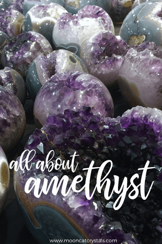 The gorgeous, deep purple hues can draw you in instantly - and keep you wanting more! But amethyst is more than just a pretty stone. It has a rich history, is loved in jewelry, and is a must-have in the crystal-loving community.