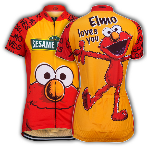 elmo cycling jersey