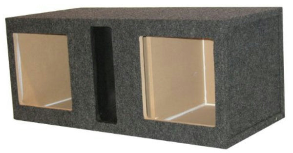 dual 15 square subwoofer box