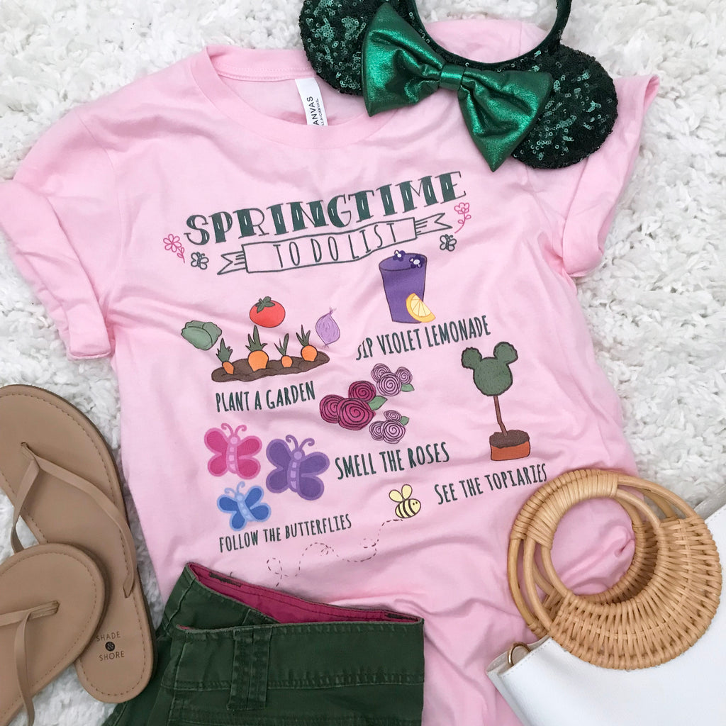 EPCOT's Flower and Garden Festival Disney Shirts Collection Polka Dot