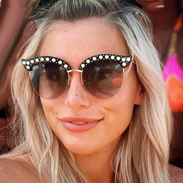 megan love island gucci sunglasses