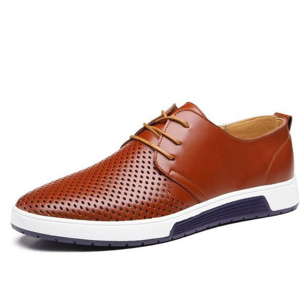 brown casual shoes