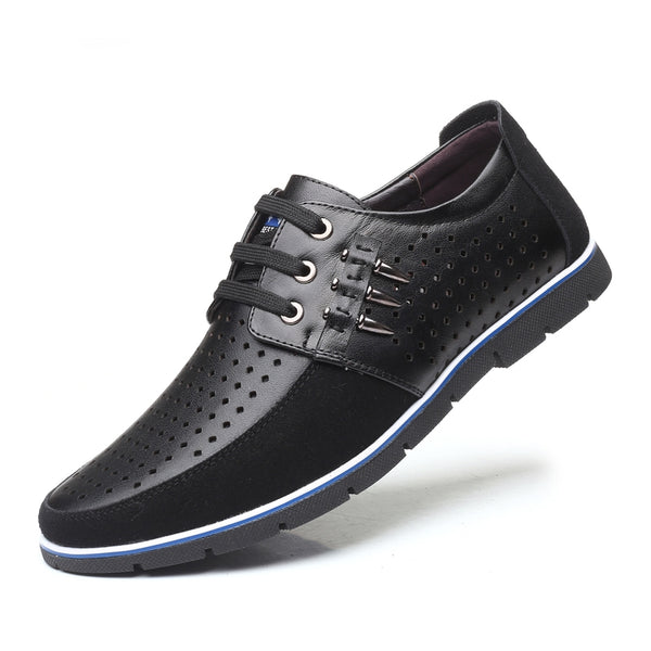 fashion men's breathable oxford casual shoes