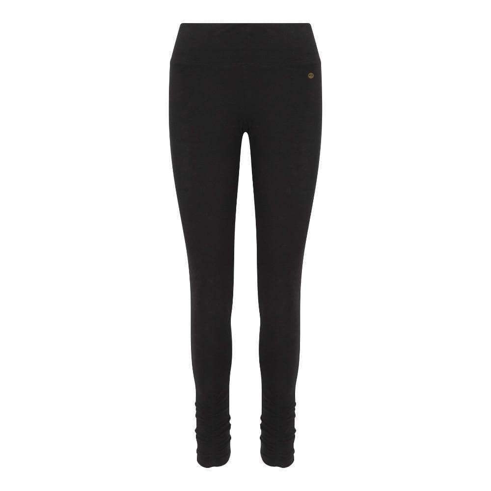 ruched bottom leggings