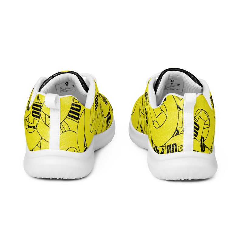 wordweaverswny Yellow Men’s athletic shoes