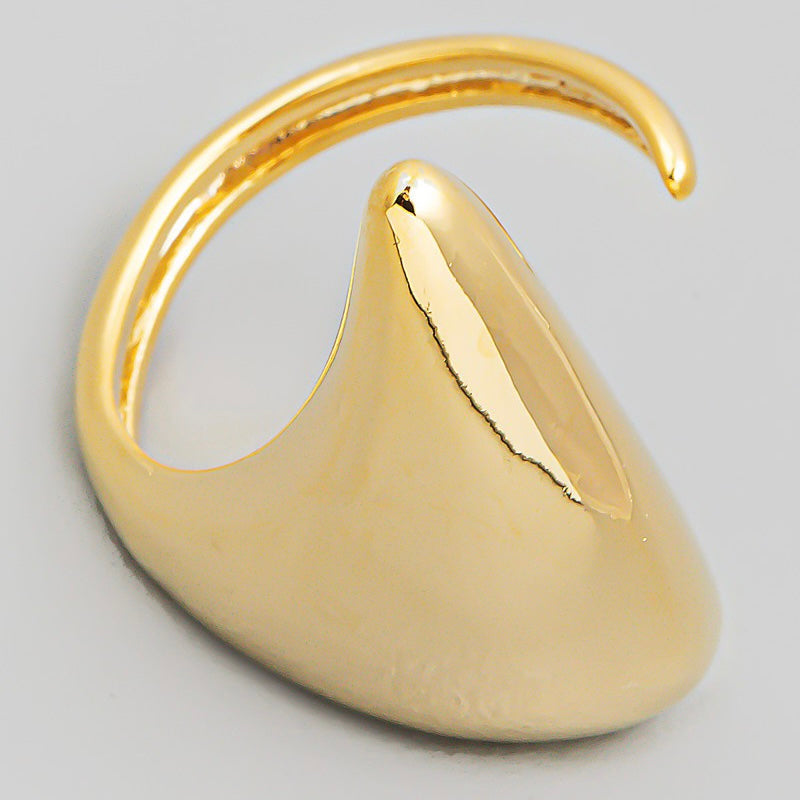 Bulky Teardrop Ring