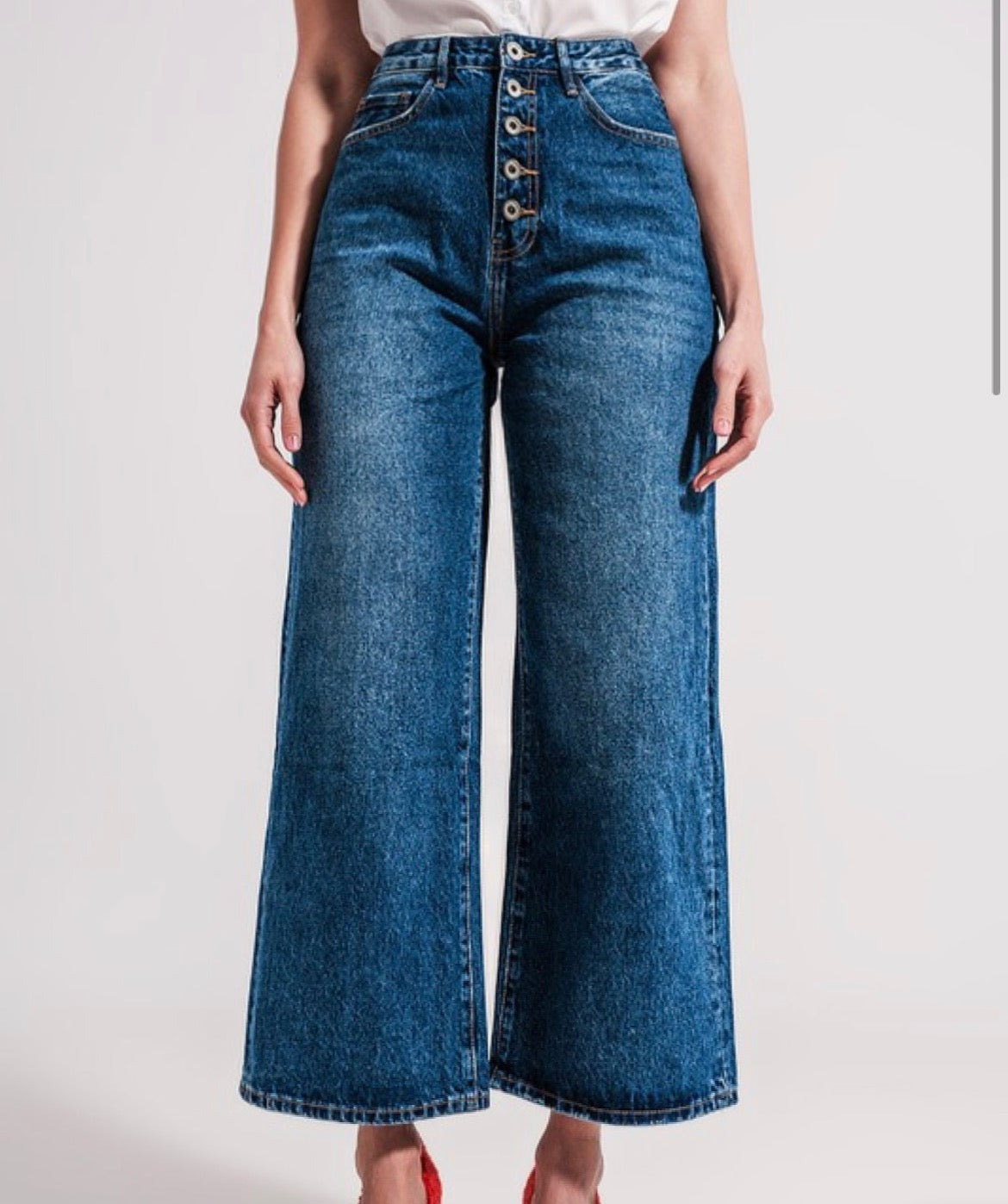 Mom Button-up High Waisted jeans