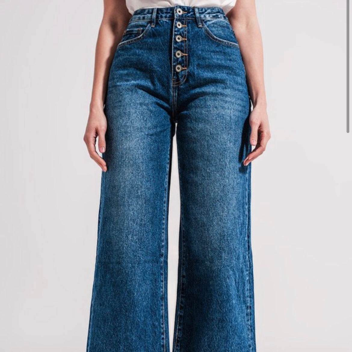 Mom Button-up High Waisted jeans